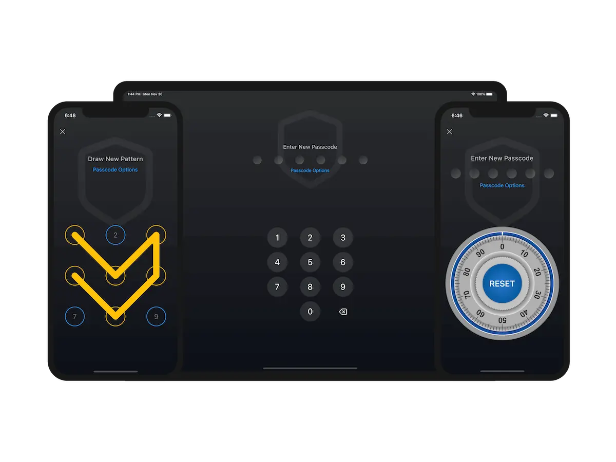 Biometric Lock Screen